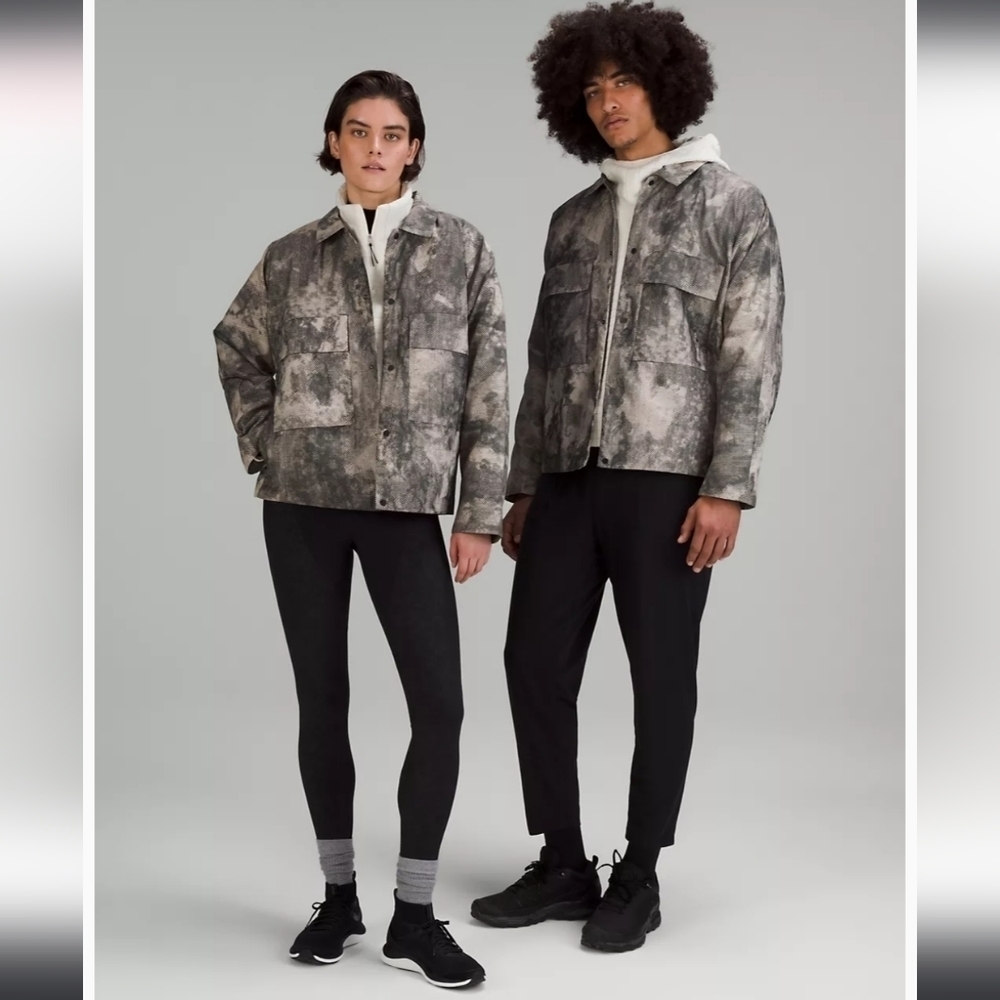 Lululemon LAB Lightweight Jacquard Jacket Apparition Jacquard Riverstone Size S.
